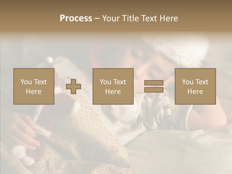 Hat Boy Face PowerPoint Template