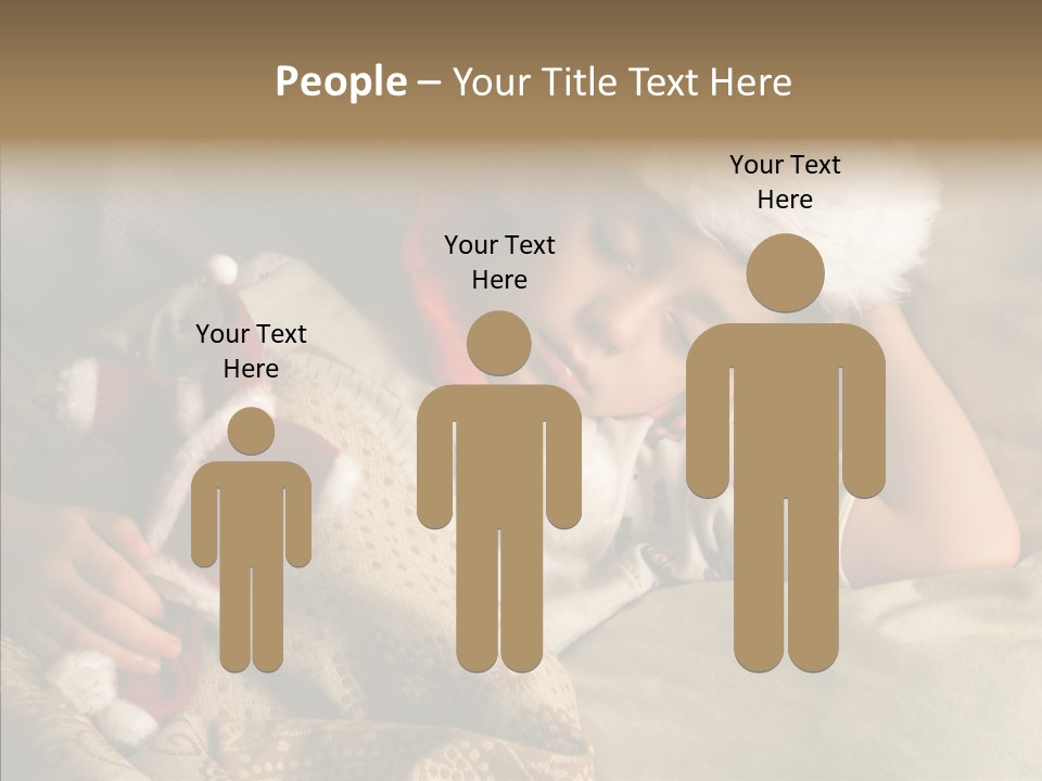 Hat Boy Face PowerPoint Template