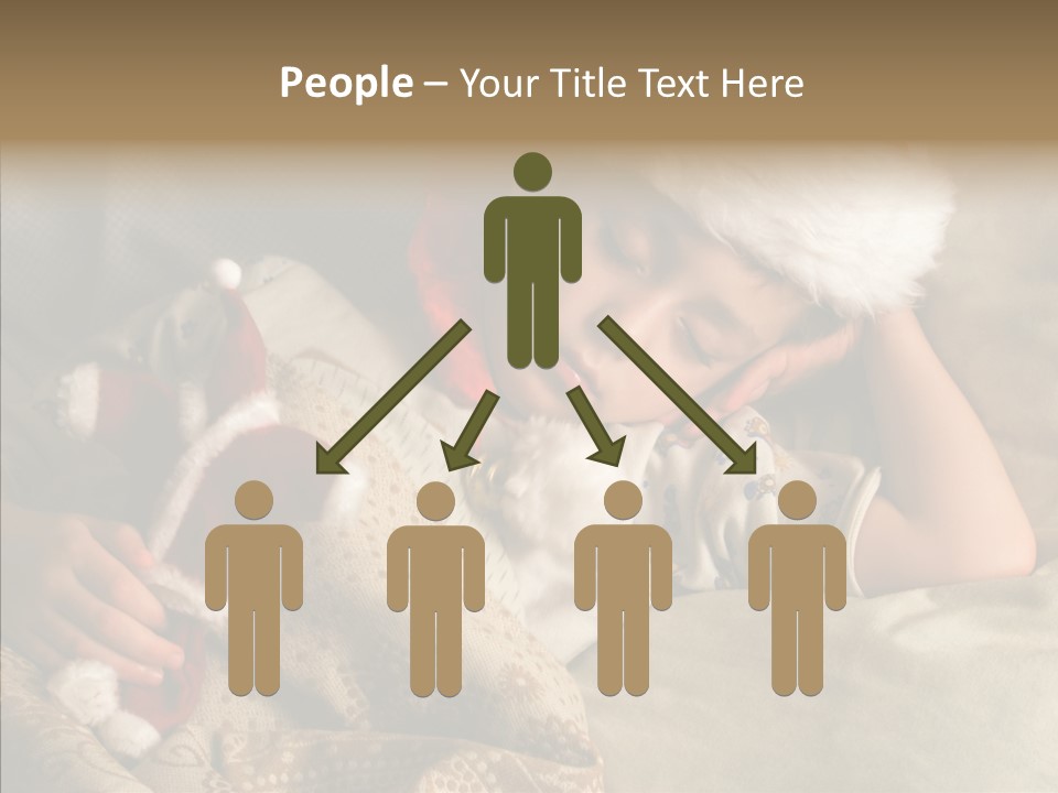 Hat Boy Face PowerPoint Template