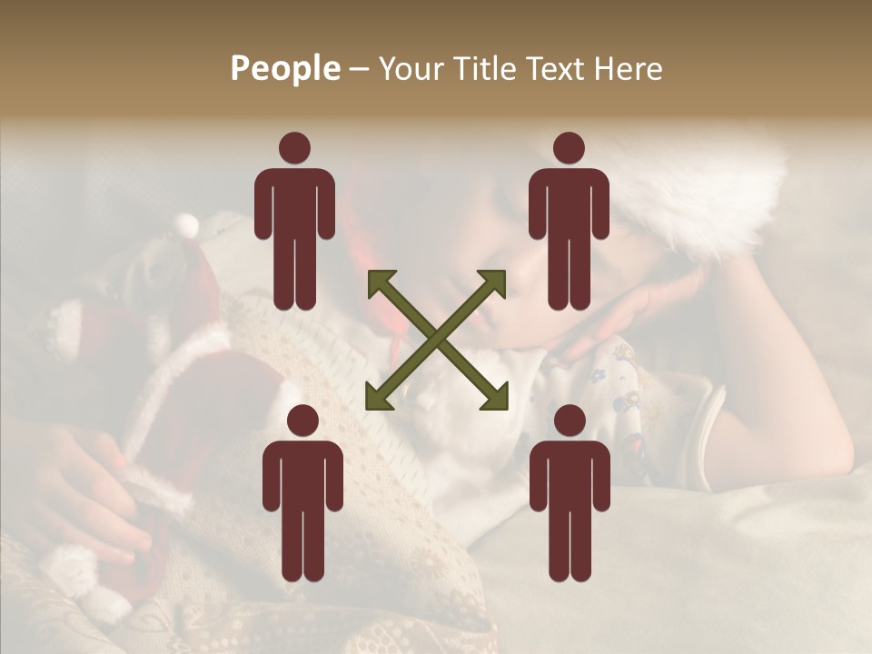 Hat Boy Face PowerPoint Template