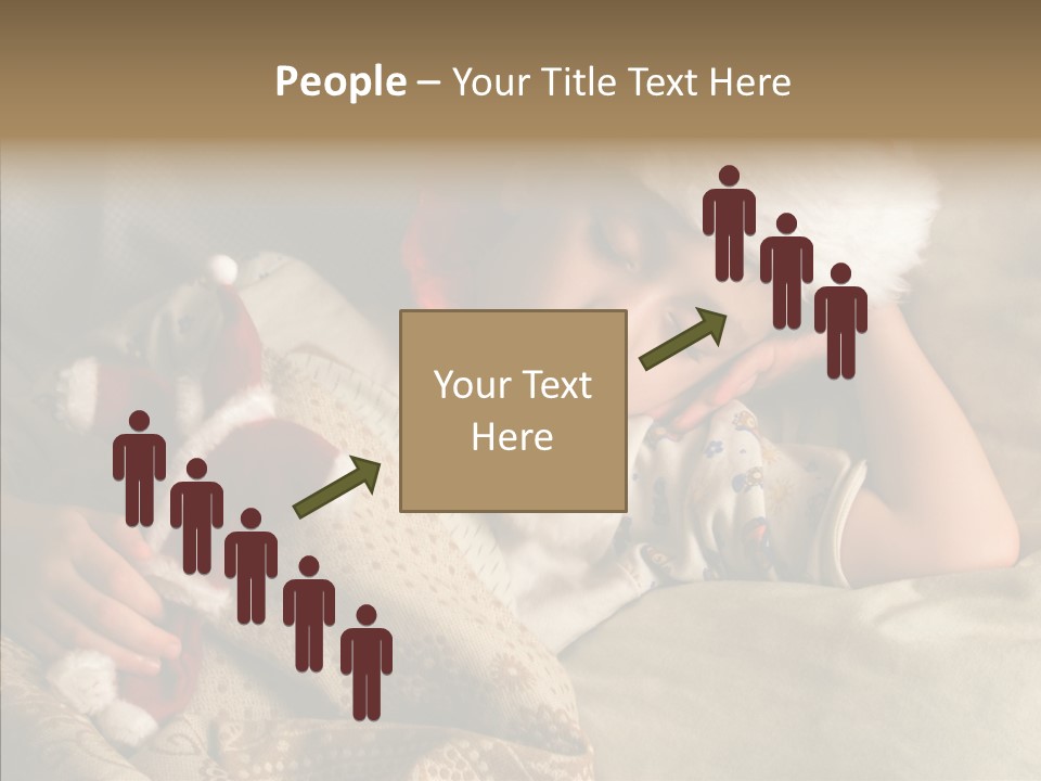 Hat Boy Face PowerPoint Template