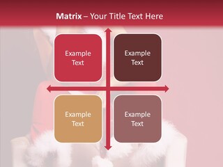 Girl White Eye PowerPoint Template