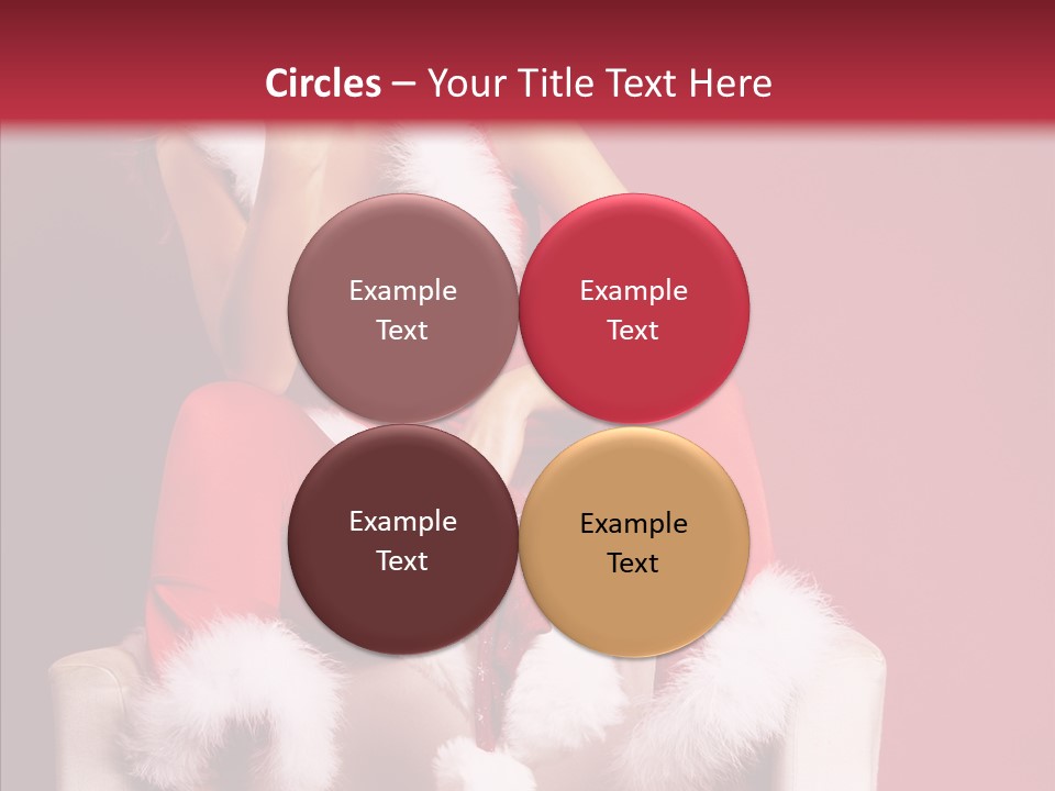 Girl White Eye PowerPoint Template