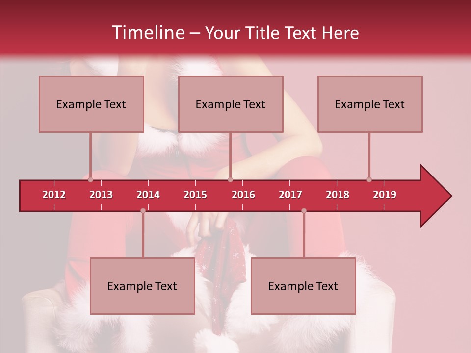 Girl White Eye PowerPoint Template