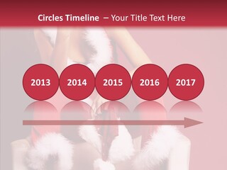 Girl White Eye PowerPoint Template