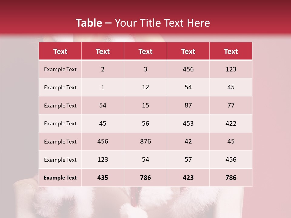Girl White Eye PowerPoint Template