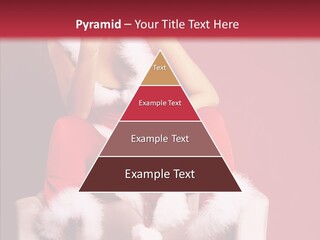 Girl White Eye PowerPoint Template