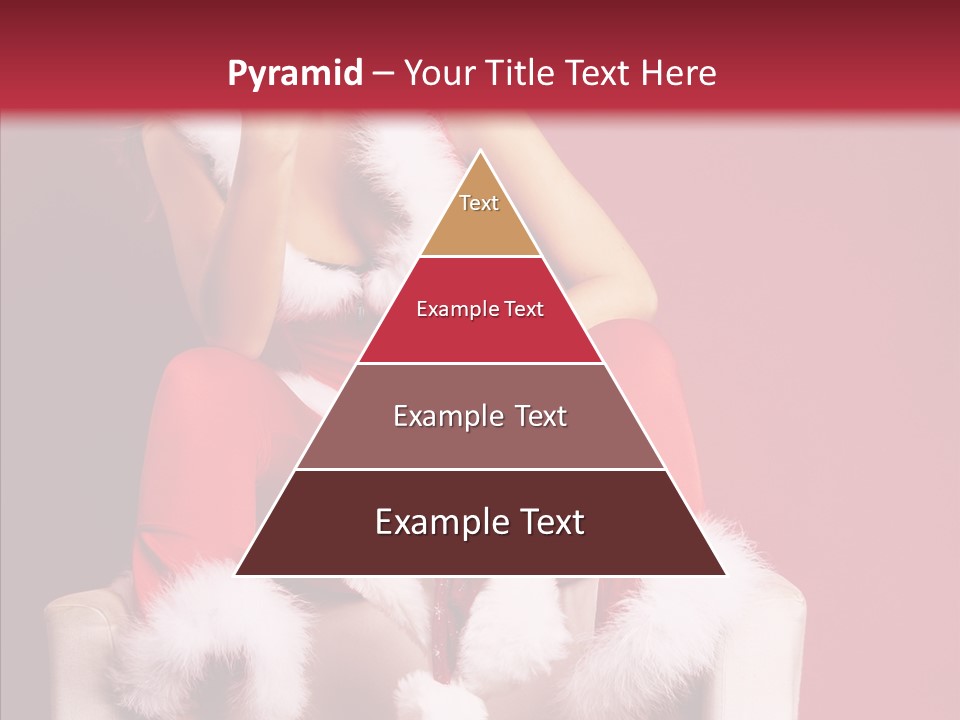 Girl White Eye PowerPoint Template