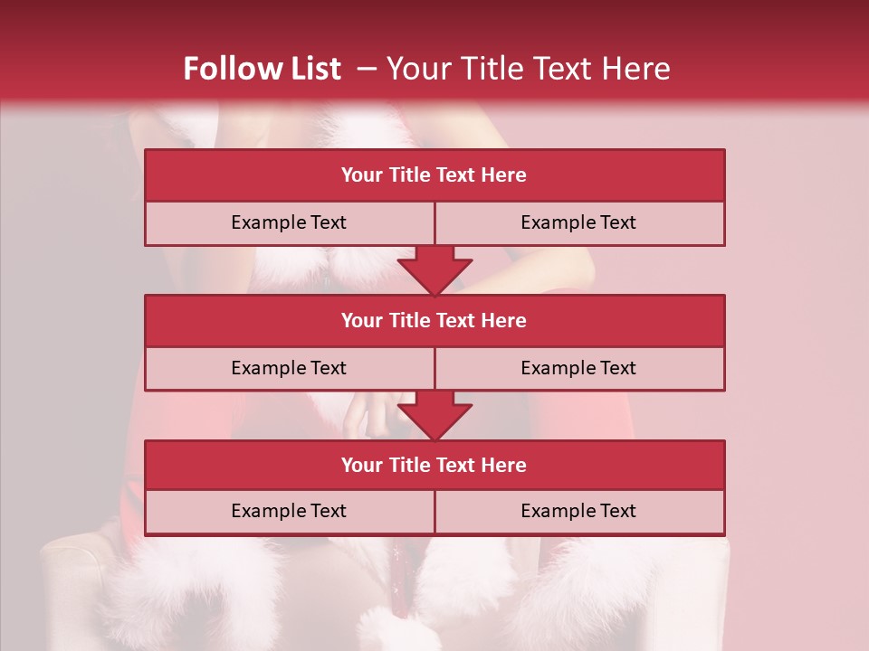 Girl White Eye PowerPoint Template