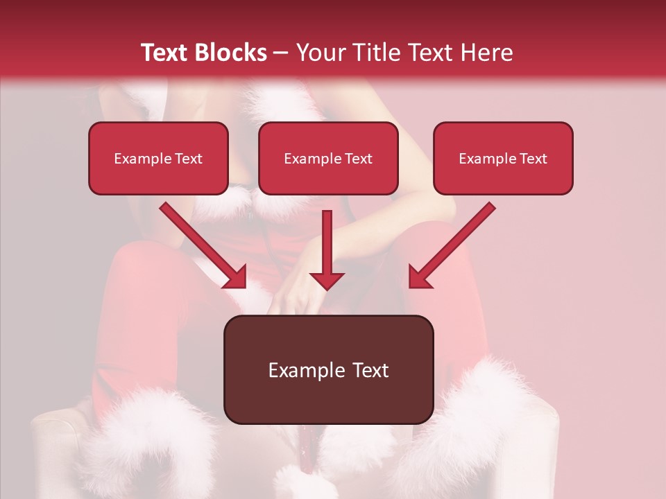 Girl White Eye PowerPoint Template