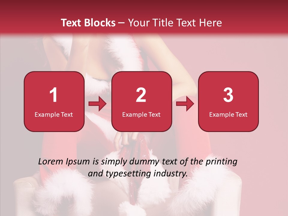 Girl White Eye PowerPoint Template