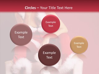 Girl White Eye PowerPoint Template