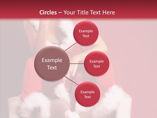 Girl White Eye PowerPoint Template
