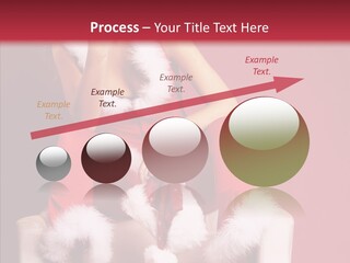 Girl White Eye PowerPoint Template