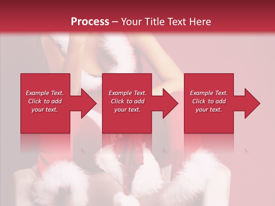 Girl White Eye PowerPoint Template