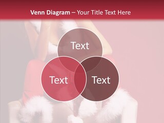 Girl White Eye PowerPoint Template