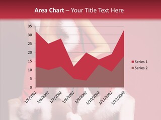 Girl White Eye PowerPoint Template