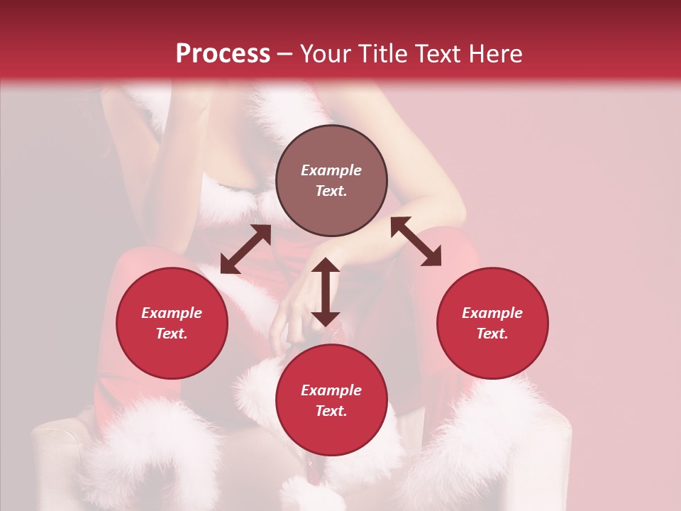 Girl White Eye PowerPoint Template