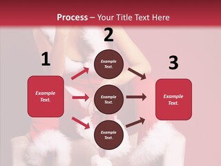 Girl White Eye PowerPoint Template