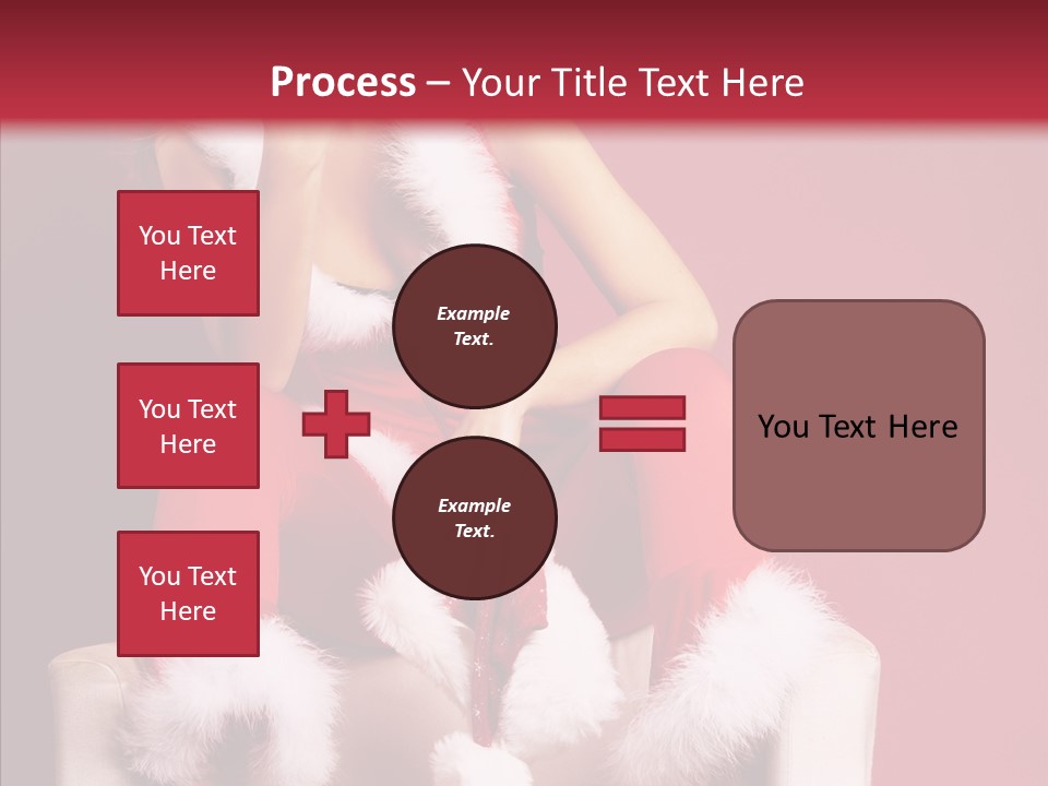 Girl White Eye PowerPoint Template