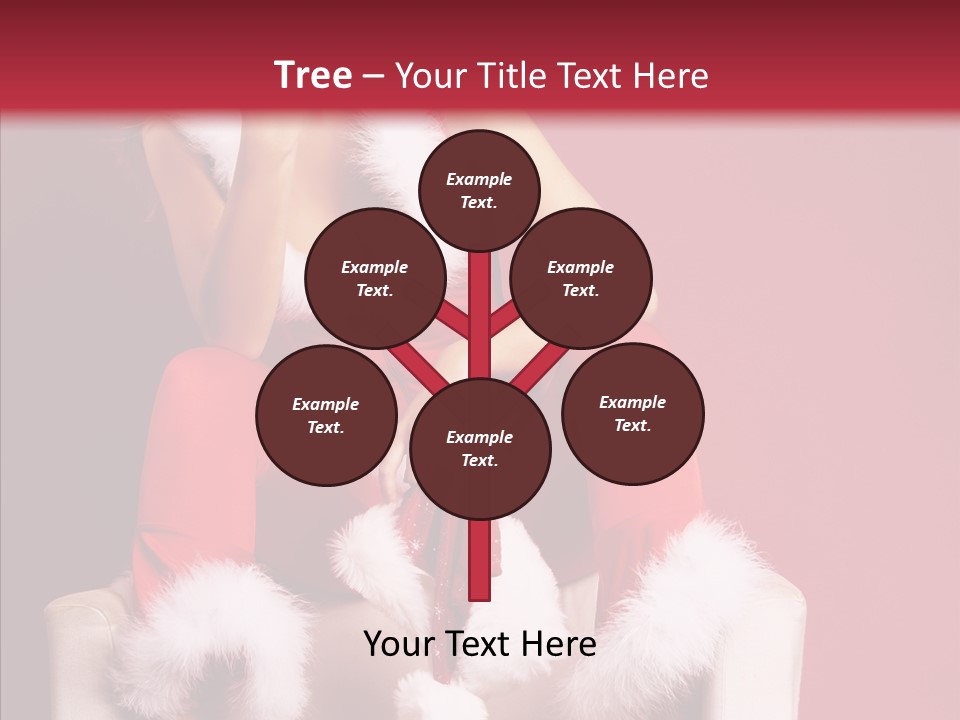 Girl White Eye PowerPoint Template