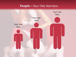 Girl White Eye PowerPoint Template