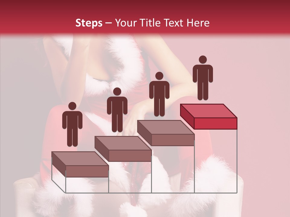 Girl White Eye PowerPoint Template