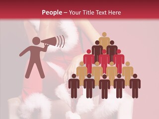 Girl White Eye PowerPoint Template