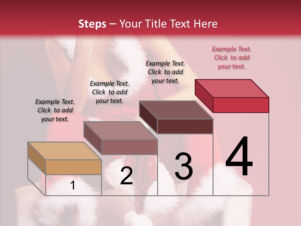 Girl White Eye PowerPoint Template