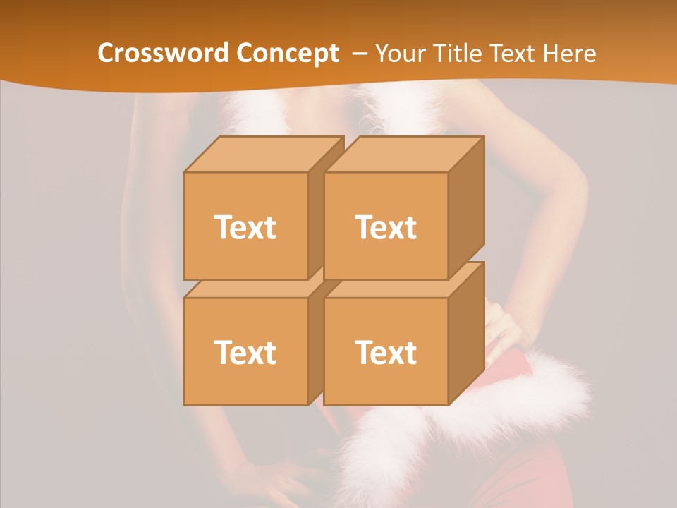 Claus Woman Happiness PowerPoint Template