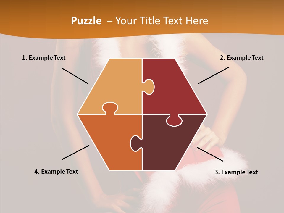 Claus Woman Happiness PowerPoint Template