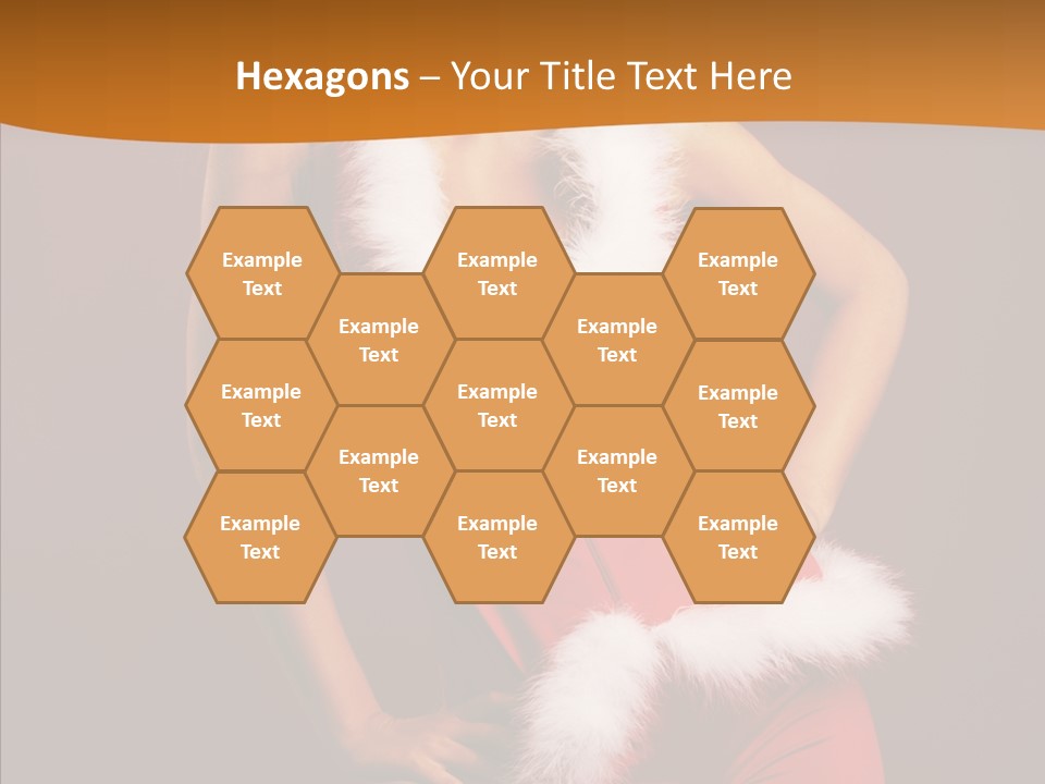 Claus Woman Happiness PowerPoint Template