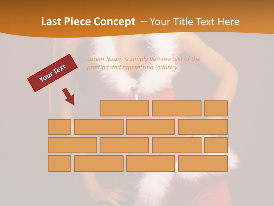 Claus Woman Happiness PowerPoint Template