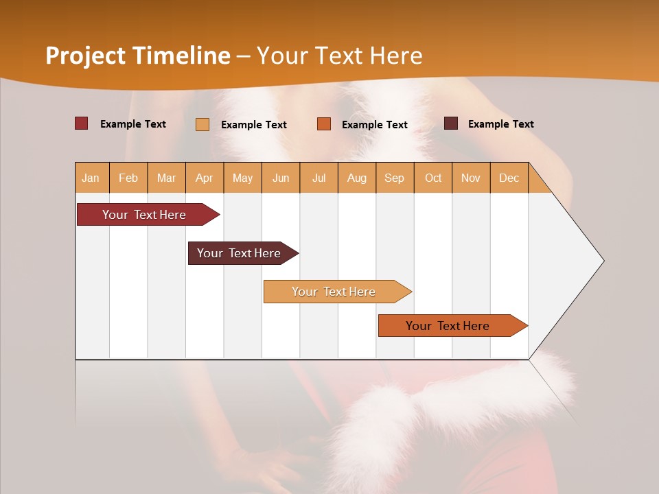 Claus Woman Happiness PowerPoint Template