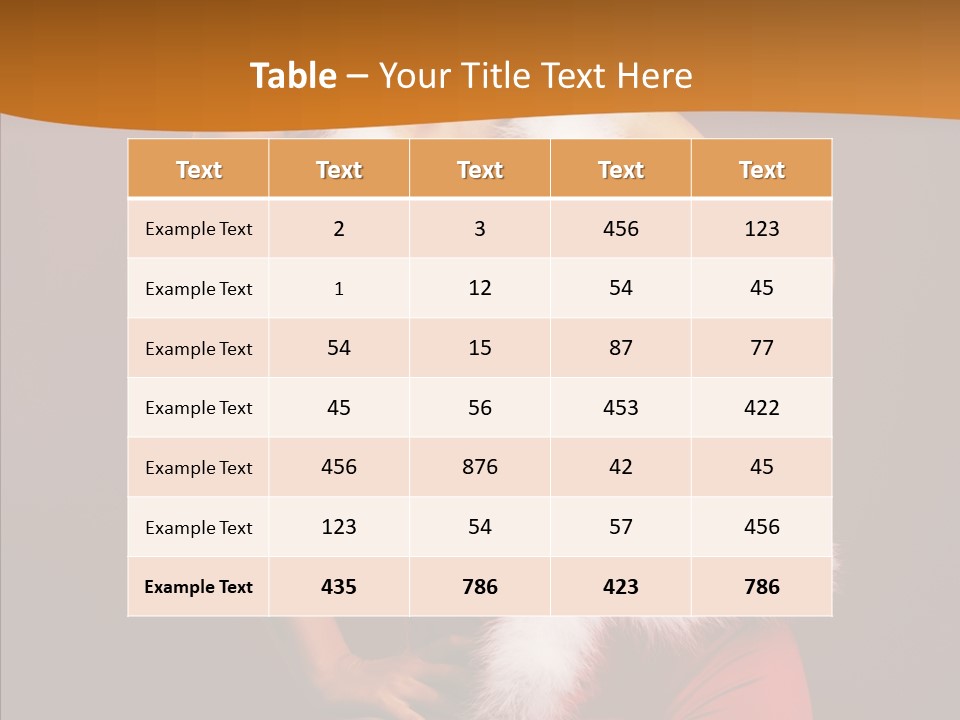 Claus Woman Happiness PowerPoint Template