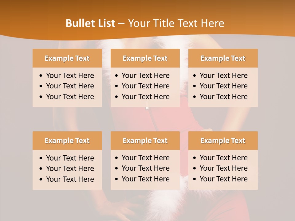 Claus Woman Happiness PowerPoint Template