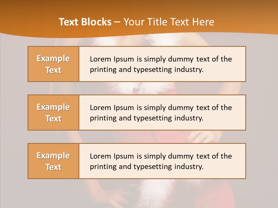 Claus Woman Happiness PowerPoint Template