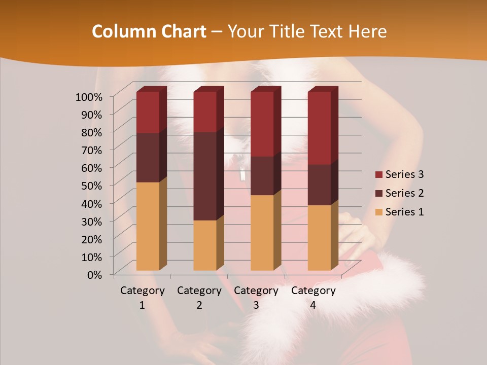 Claus Woman Happiness PowerPoint Template