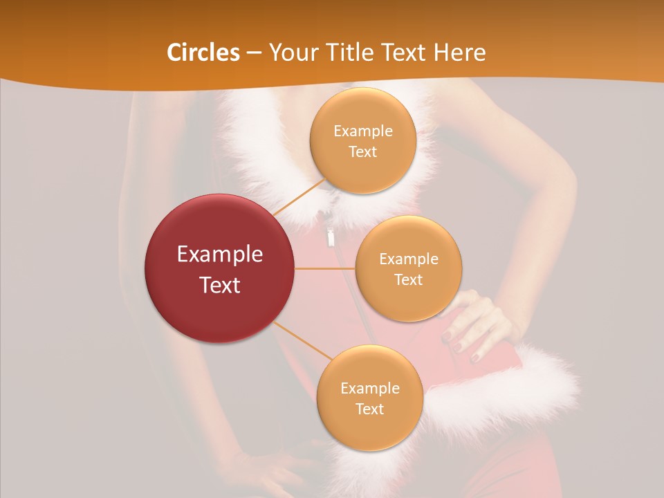 Claus Woman Happiness PowerPoint Template