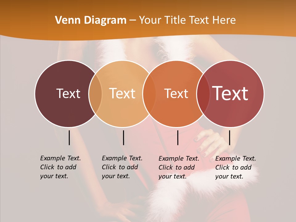 Claus Woman Happiness PowerPoint Template