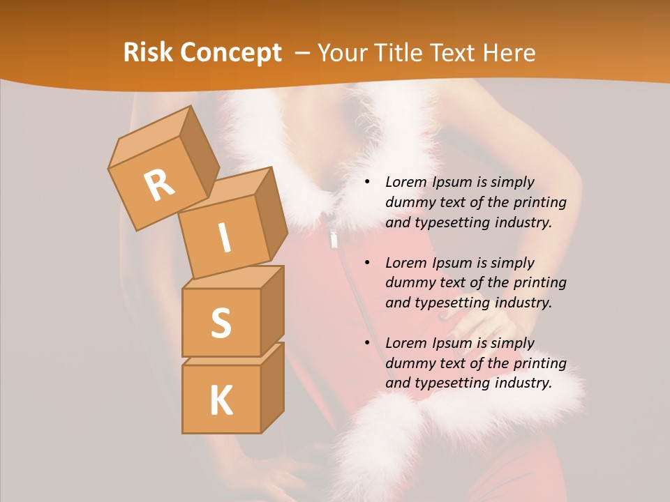 Claus Woman Happiness PowerPoint Template