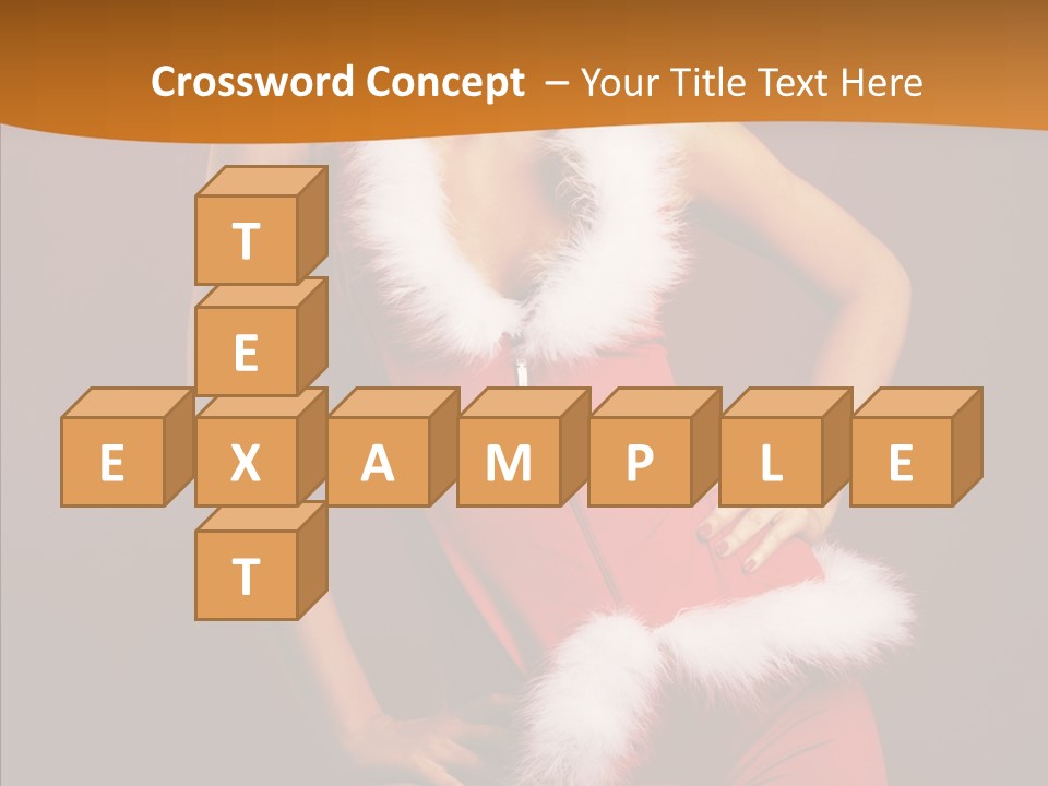 Claus Woman Happiness PowerPoint Template