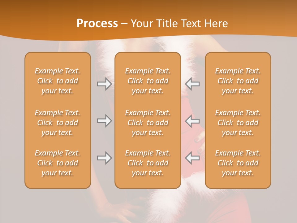 Claus Woman Happiness PowerPoint Template