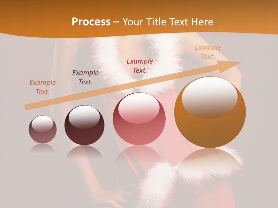 Claus Woman Happiness PowerPoint Template