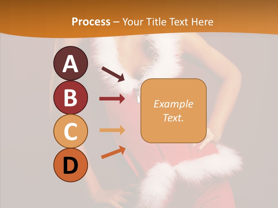 Claus Woman Happiness PowerPoint Template