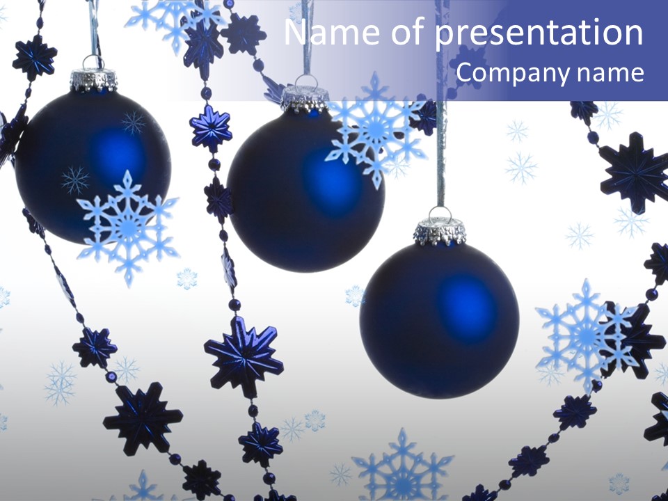 Decor Year Object PowerPoint Template