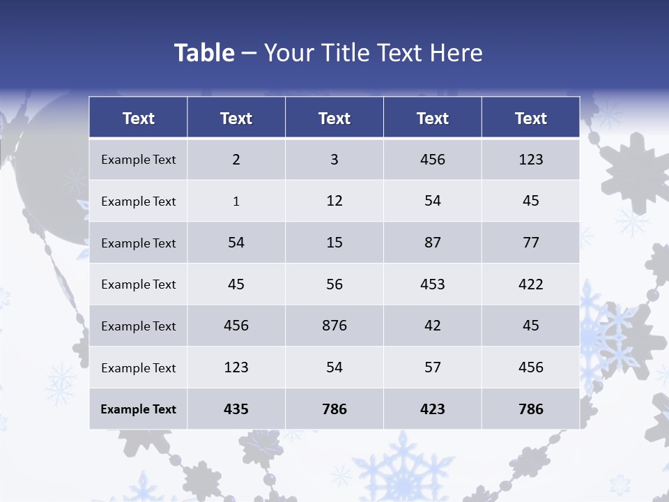 Decor Year Object PowerPoint Template