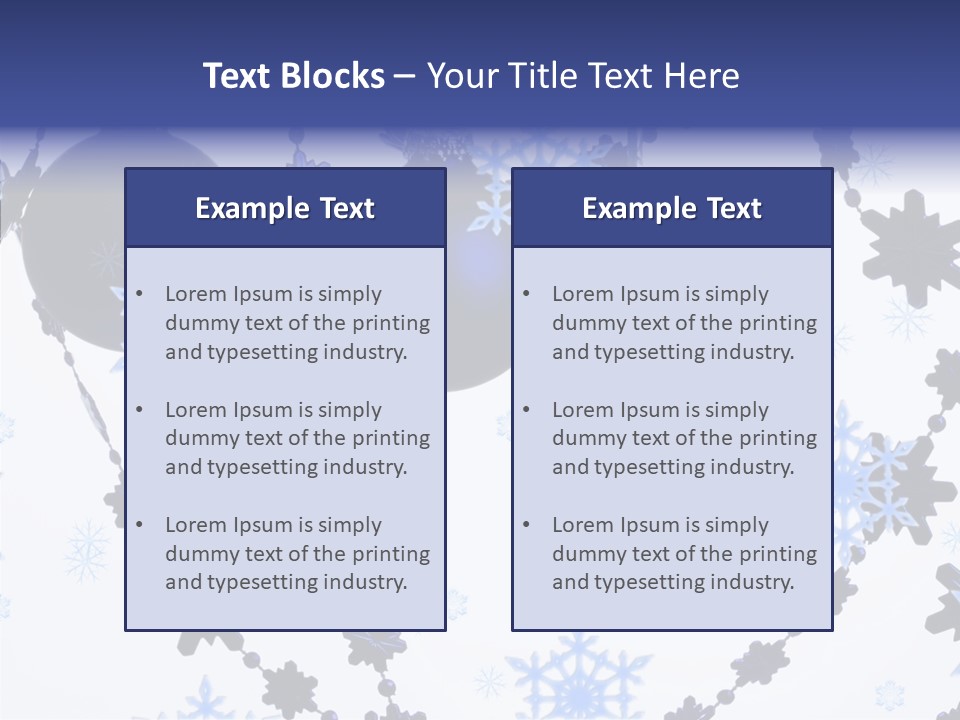 Decor Year Object PowerPoint Template