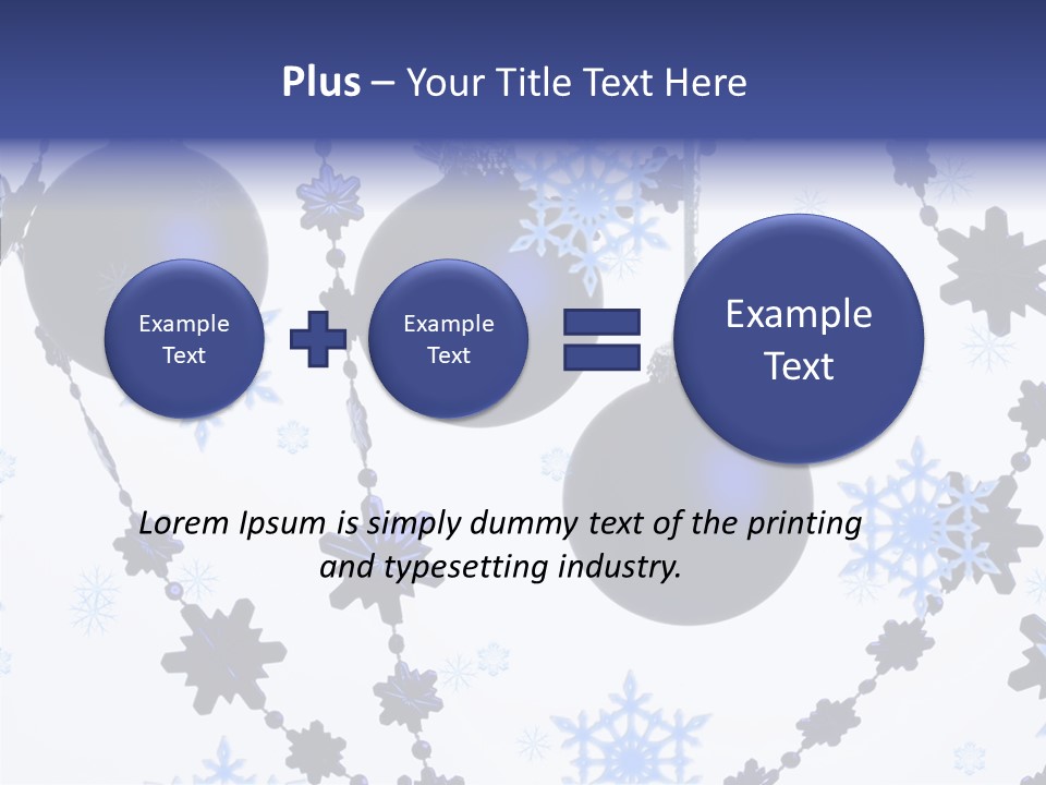 Decor Year Object PowerPoint Template