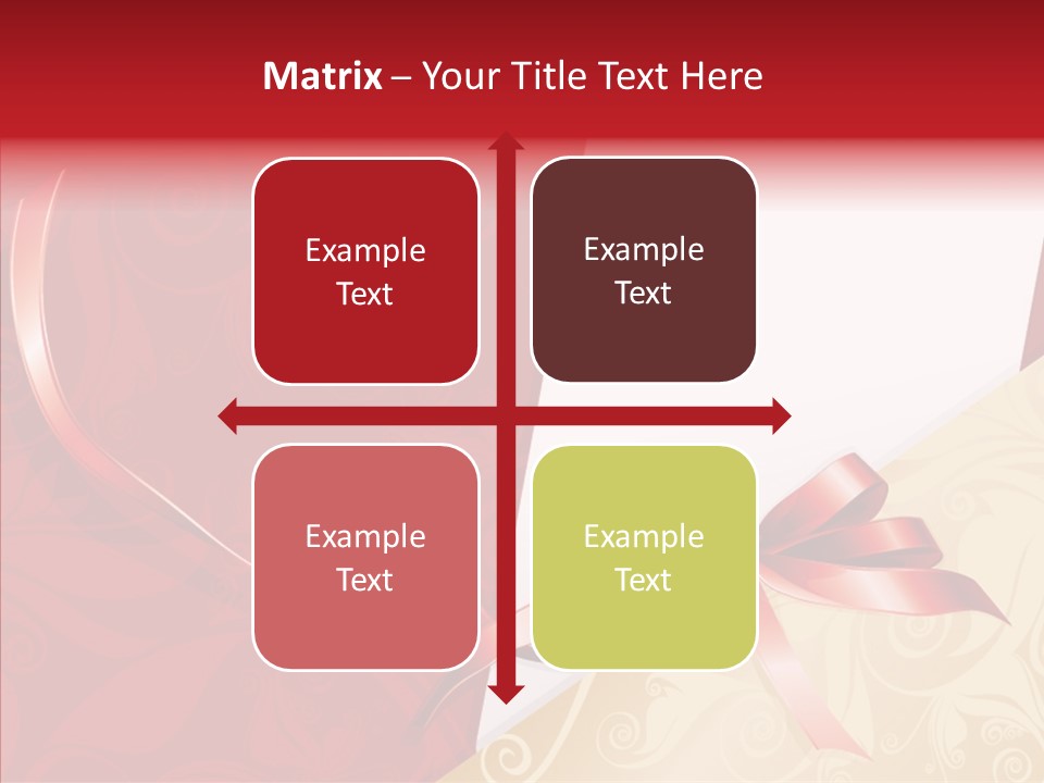 Visiting Decor Inscription PowerPoint Template